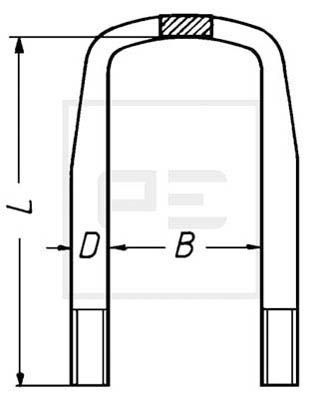 PE AUTOMOTIVE lingės spaustukas 105.171-00A